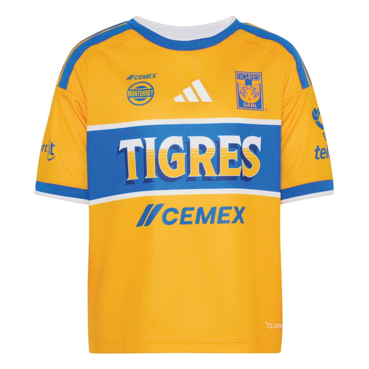 Kit Infantil Tigres Home 26/27 - Amarelo e Azul