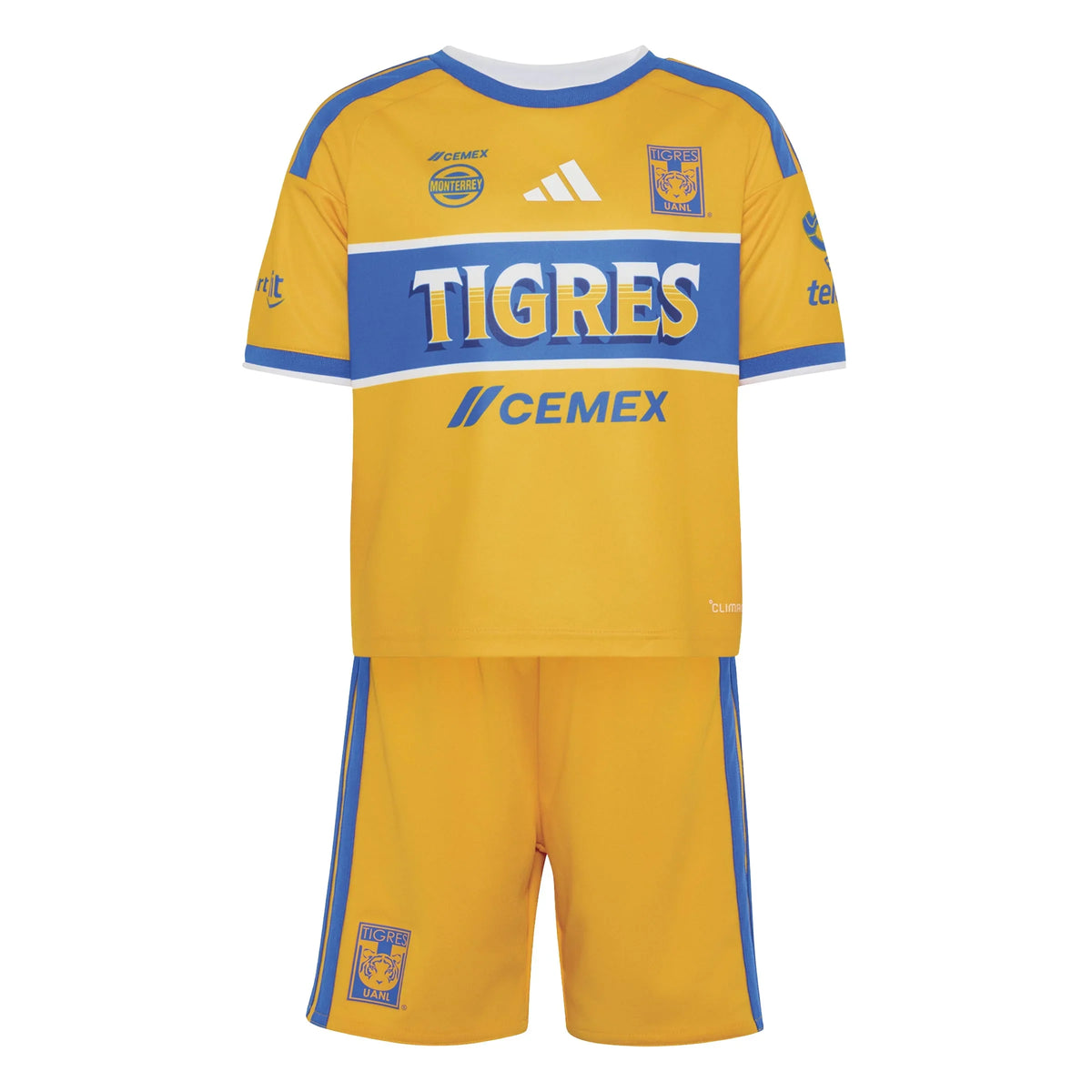 Kit Infantil Tigres Home 26/27 - Amarelo e Azul