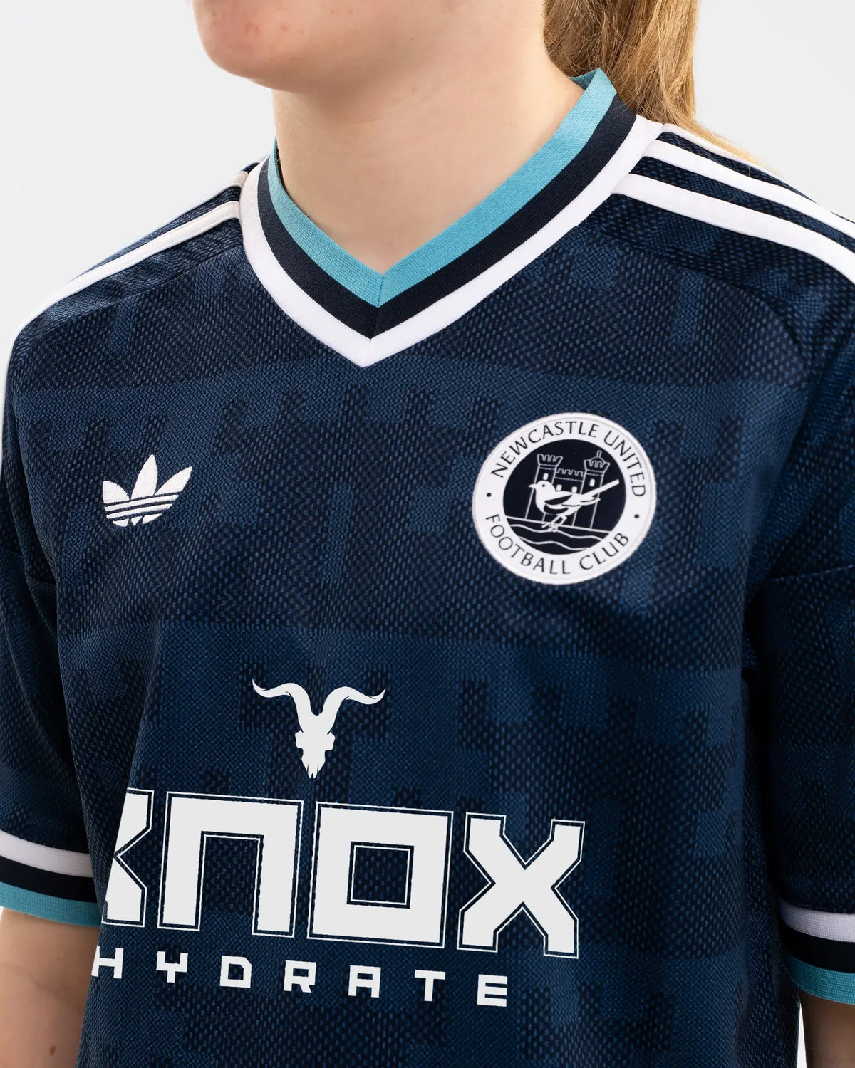 Kit Infantil Newcastle Away 26/27 - Azul Escuro