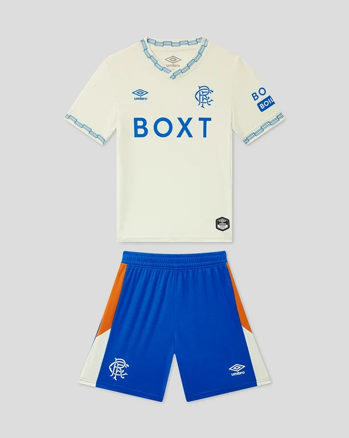 Kit Infantil Rangers Away 26/27 - Bege