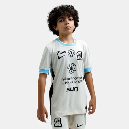 Kit Infantil Al ITTIHAD Away 25/26 - Branca