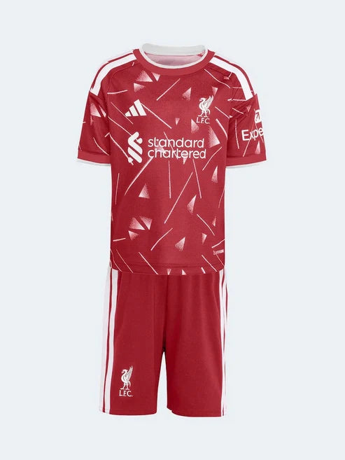 Kit Infantil Liverpool Home 26/27  - Vermelho