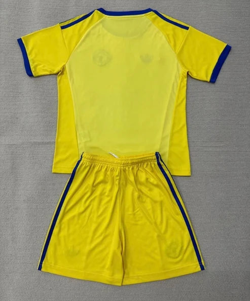 Kit infantil Manchester United Goleiro 26/27  - Amarela