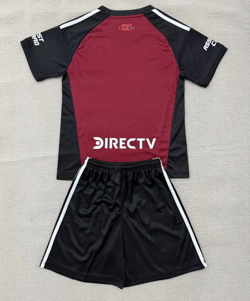 Kit Infantil River Plate Goleiro 26/27 - Vinho e Preto