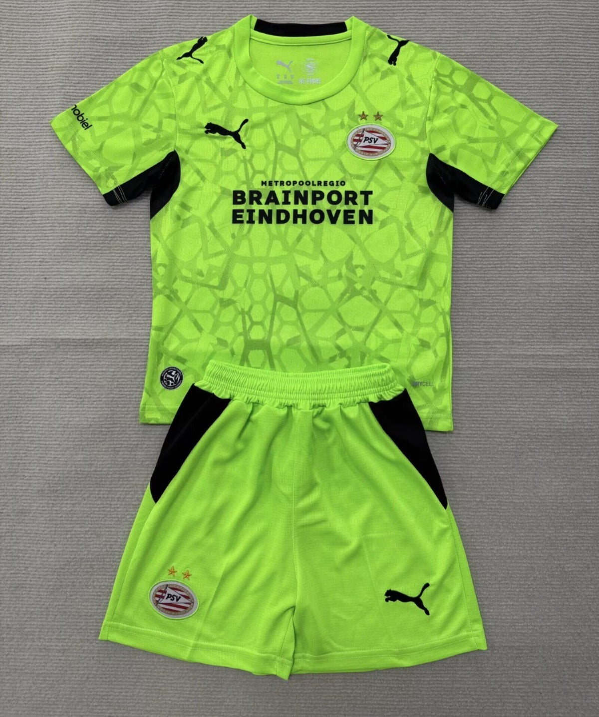Kit Infantil PSV Goleiro 26/27  - Verde