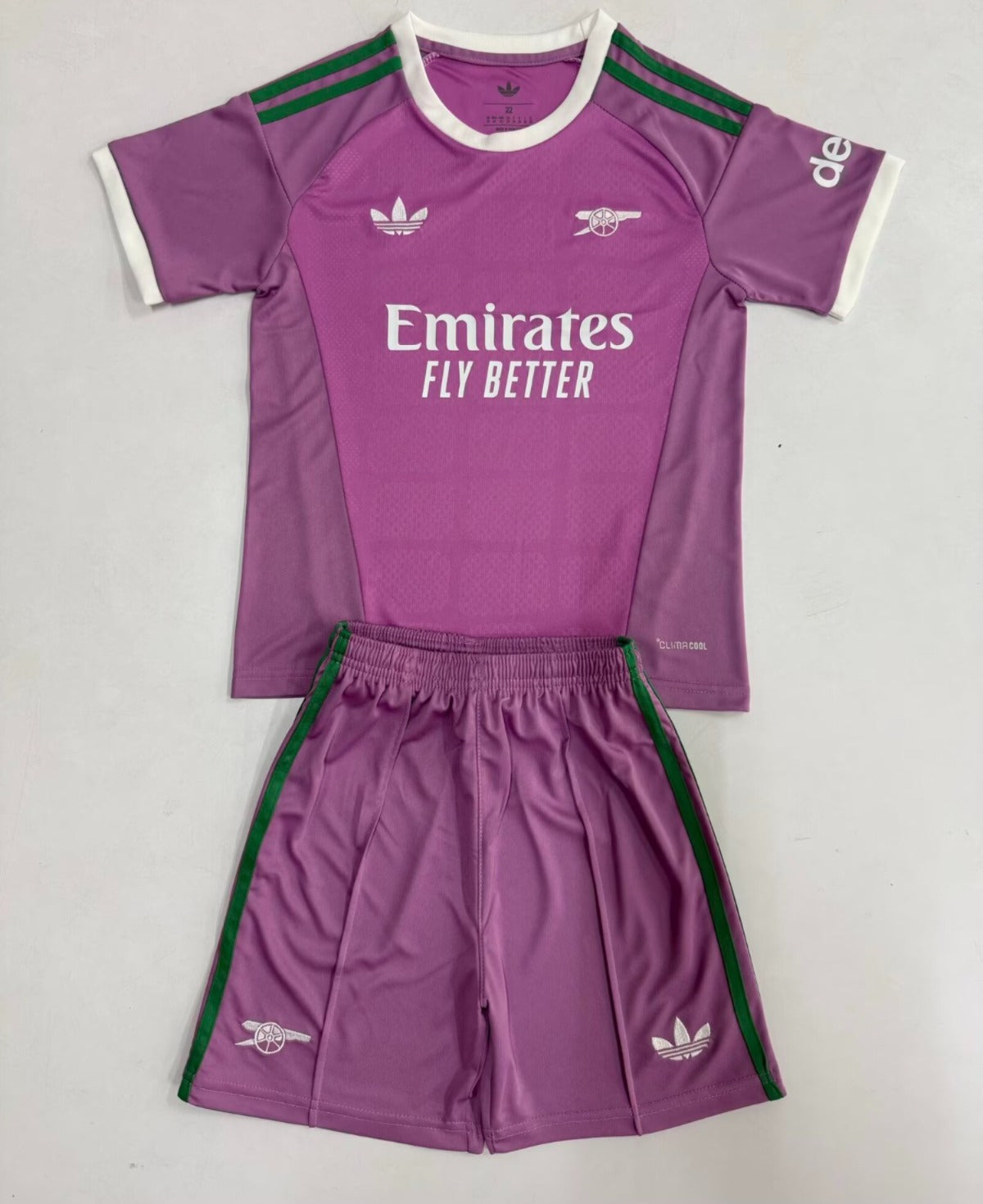 Kit Infantil Arsenal Goleiro 26/27 - Roxo
