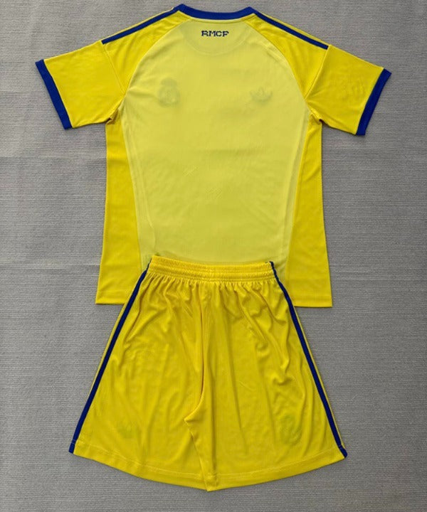 Kit Infantil Real Madrid Goleiro 26/27 - Amarelo