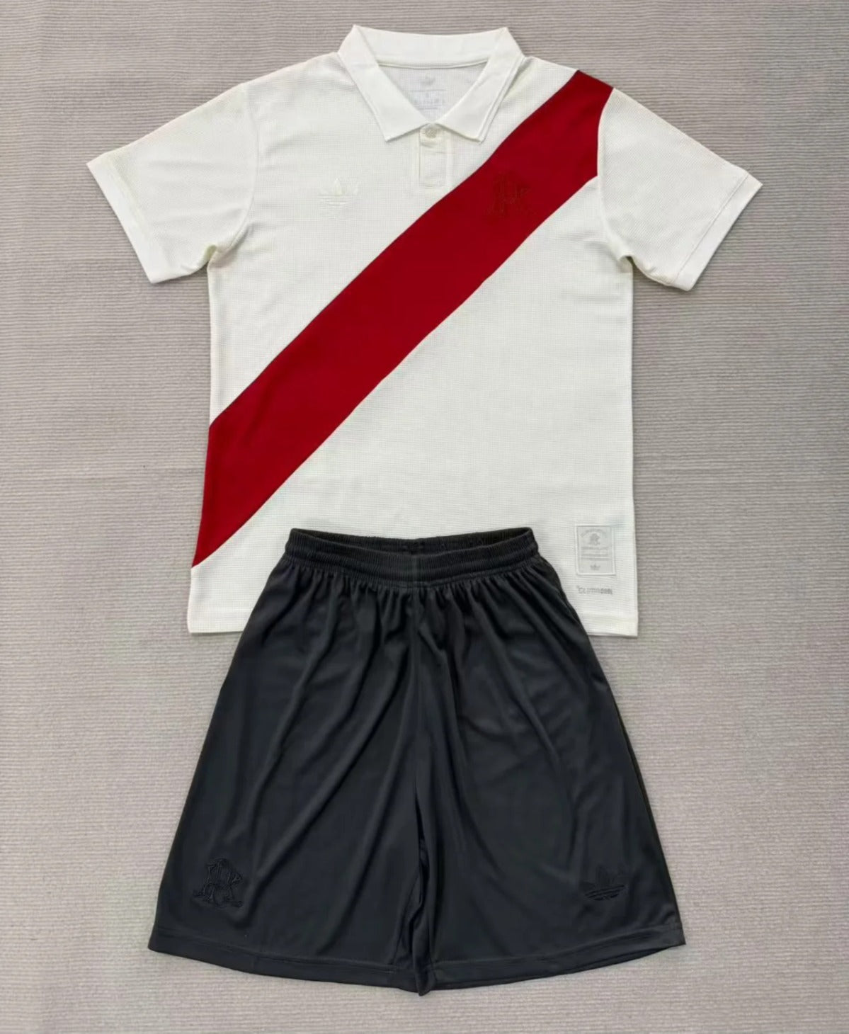 Kit Infantil River Plate 125 Anos 26/27  - Branco e Vermelho