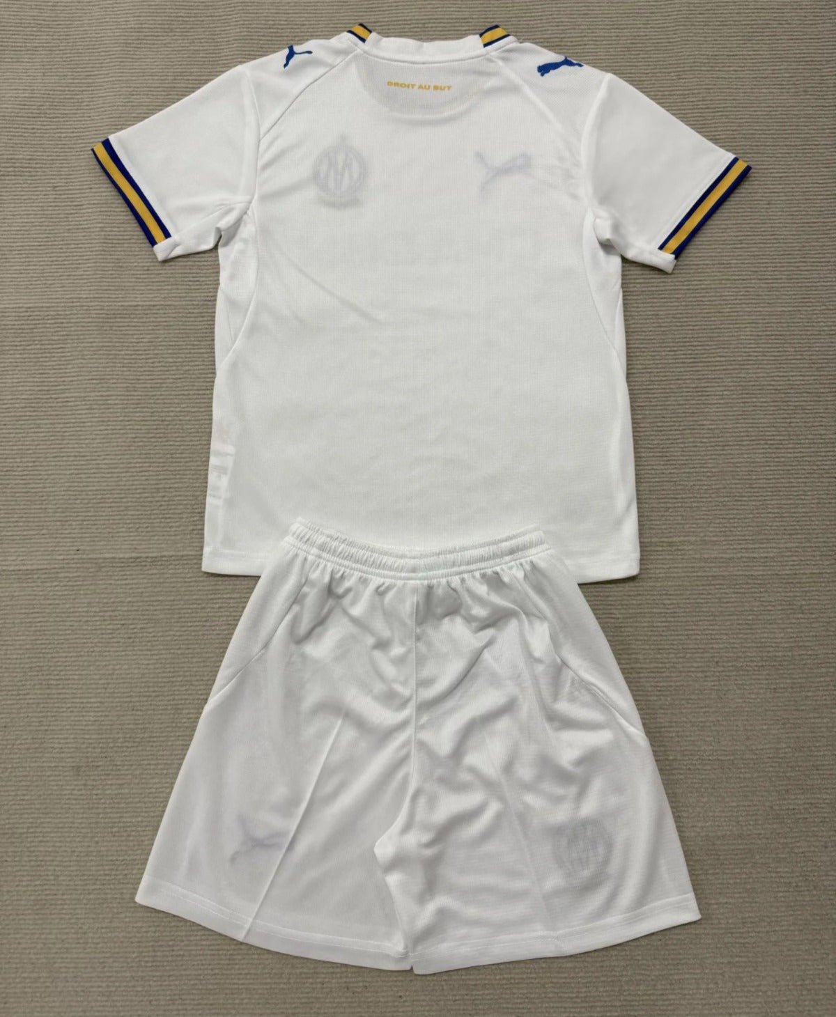 Kit Infantil Olympique De Marseille Home 26/27 - Branco