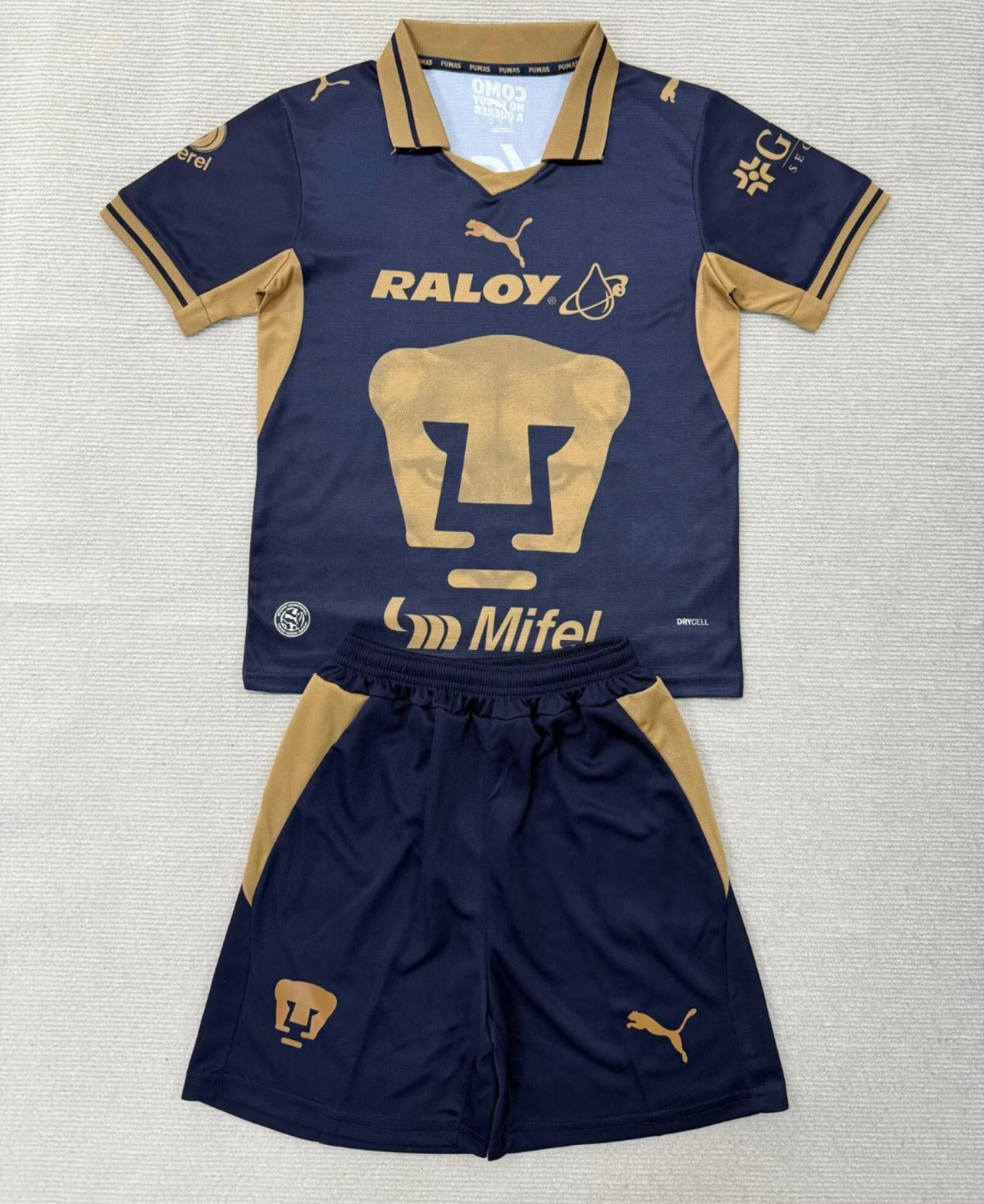 Kit Infantil Pumas Away 26/27 - Azul