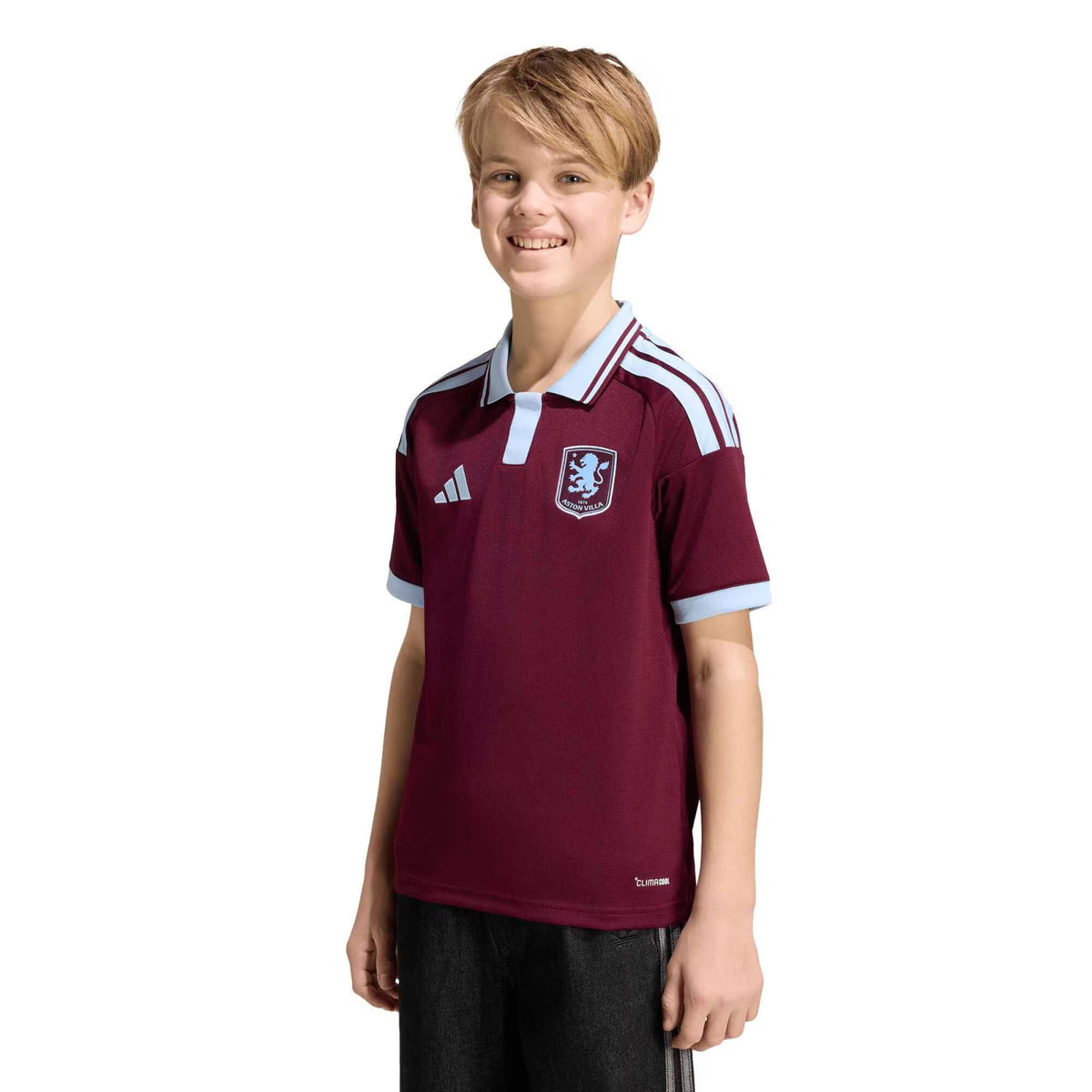 Kit Infantil Aston Villa Home 26/27 - Vermelho Vinho