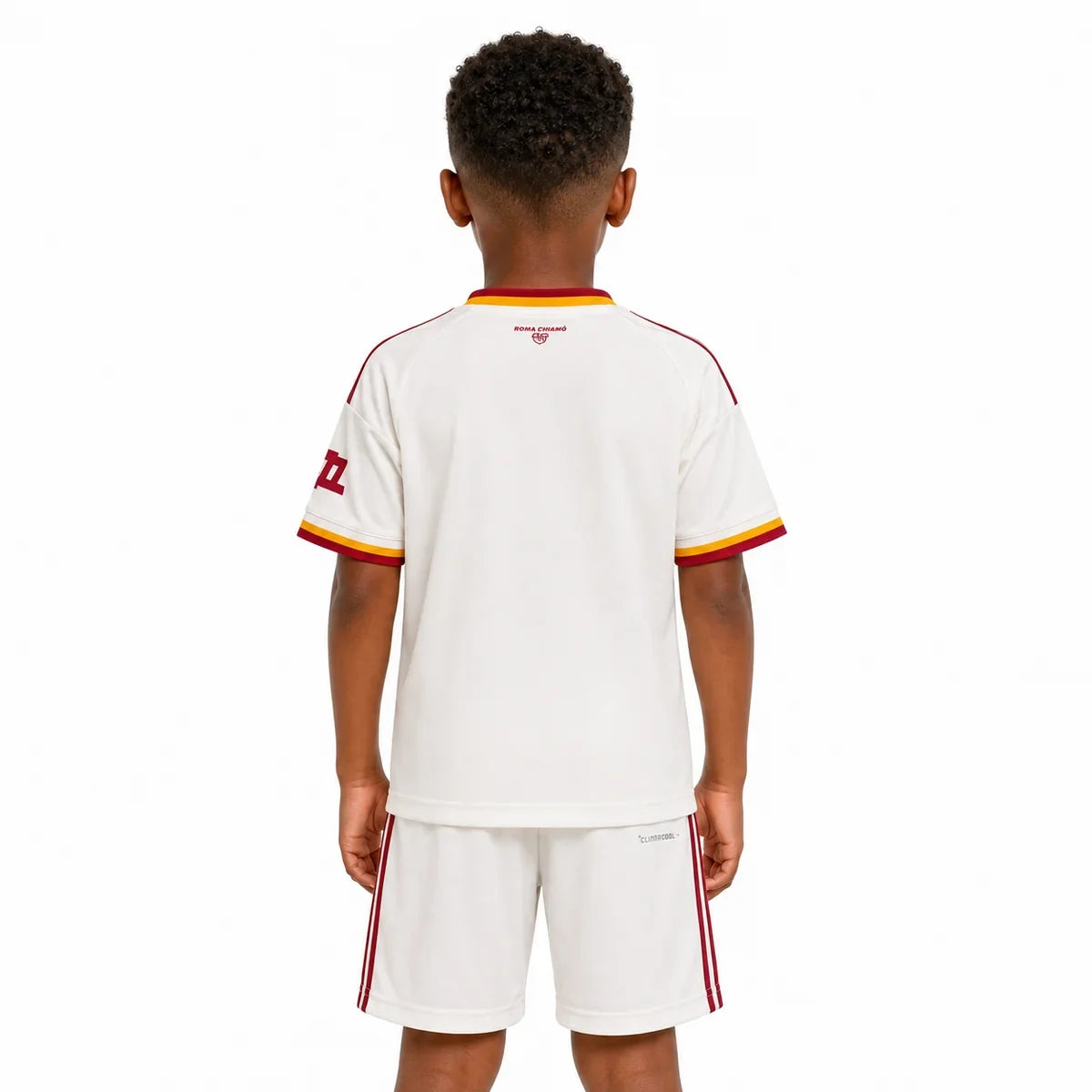 Kit Infantil Roma Away 26/27 - Branco