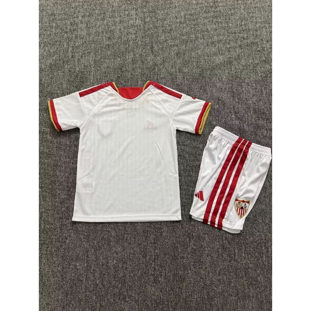 Kit Infantil Sevilla Home 26/27 - Branco