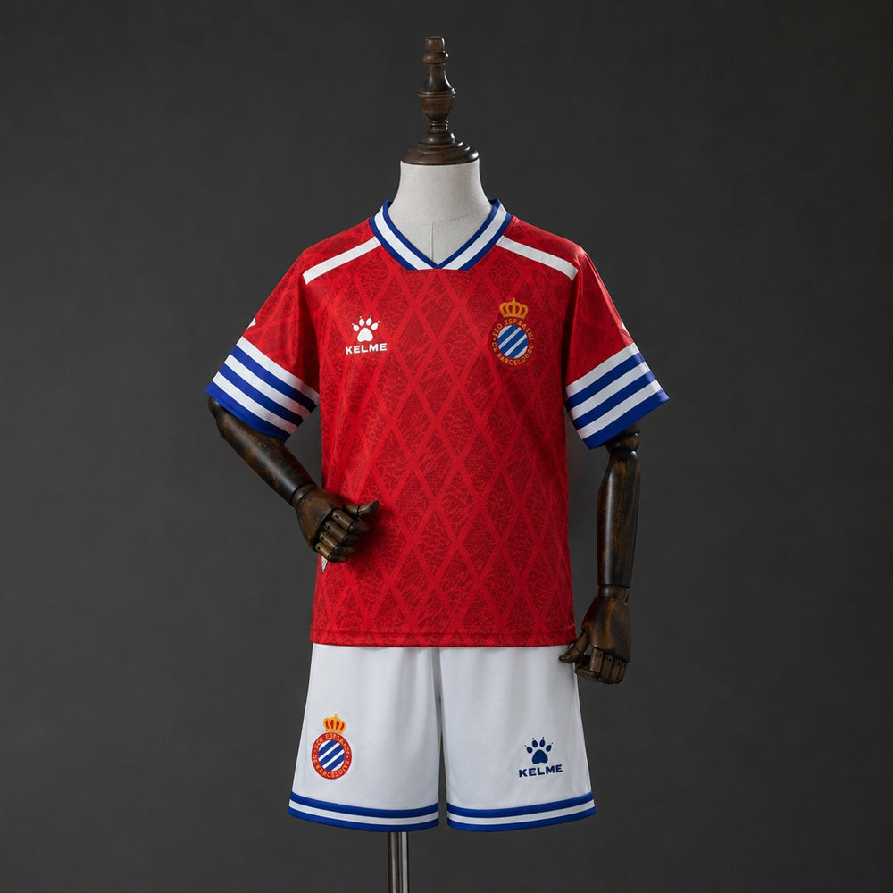Kit Infantil Espanyol Away 26/27  - Vermelho