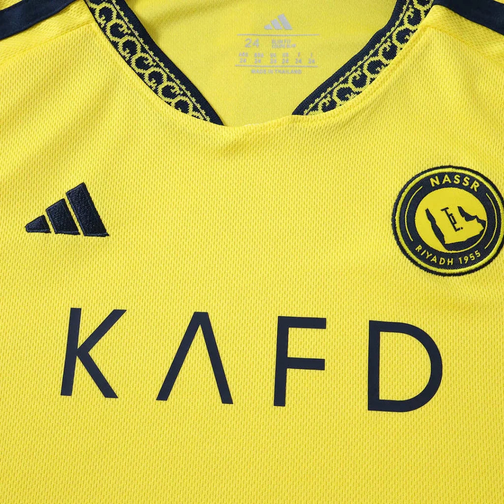 Kit Infantil Al Nassr Home 26/27  - Amarela