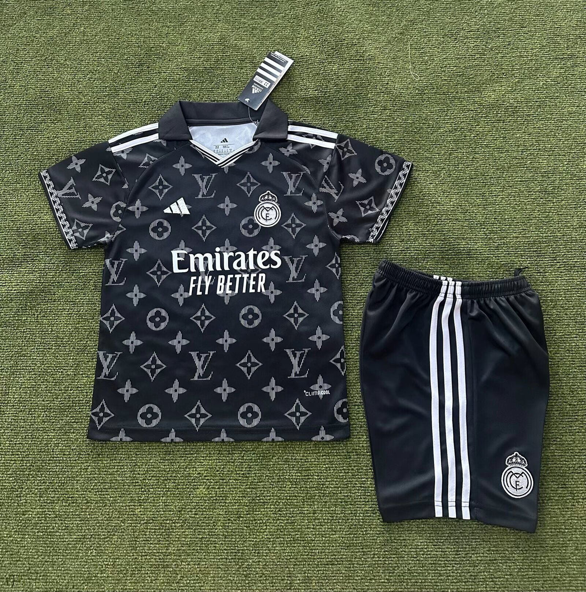 Kit Infantil Real Madrid Edição Especial 26/27 - Preto
