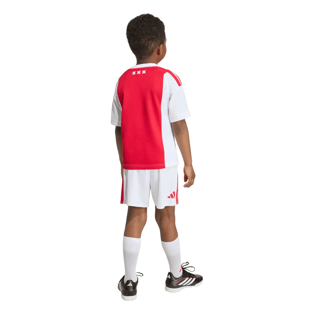 Kit Infantil Ajax Home 26/27 - Vermelho e Branca