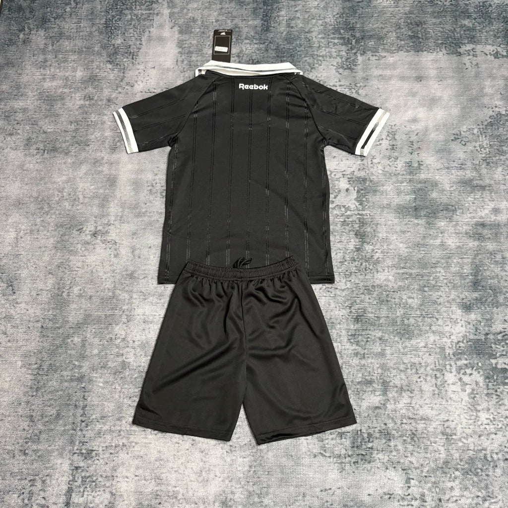 Kit Infantil Botafogo Away 25/26 Reebok - Preta