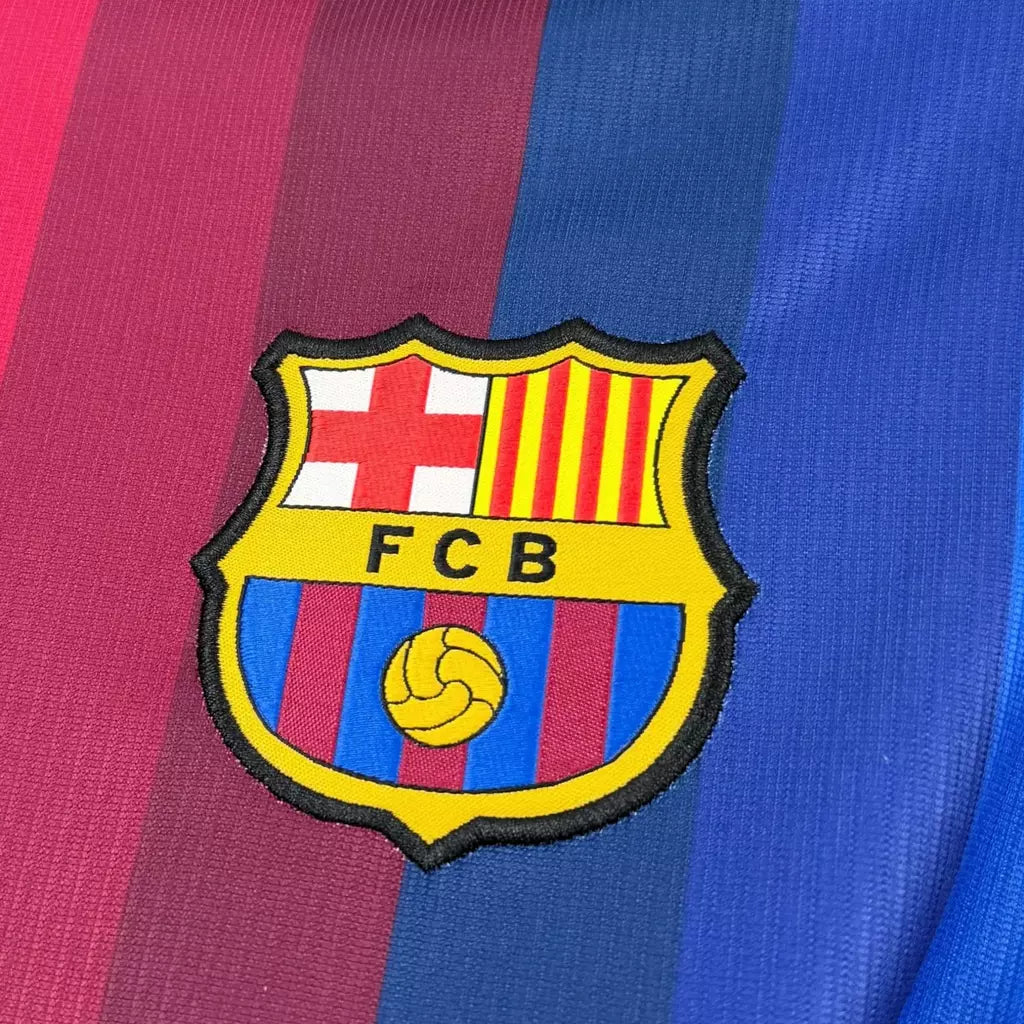 Kit Infantil Barcelona Home 26/27 - Grená