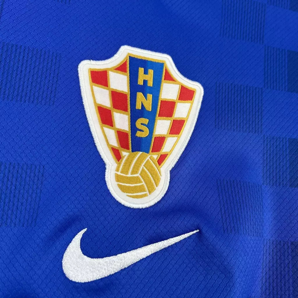 Kit Infantil Croácia Away 26/27 - Azul