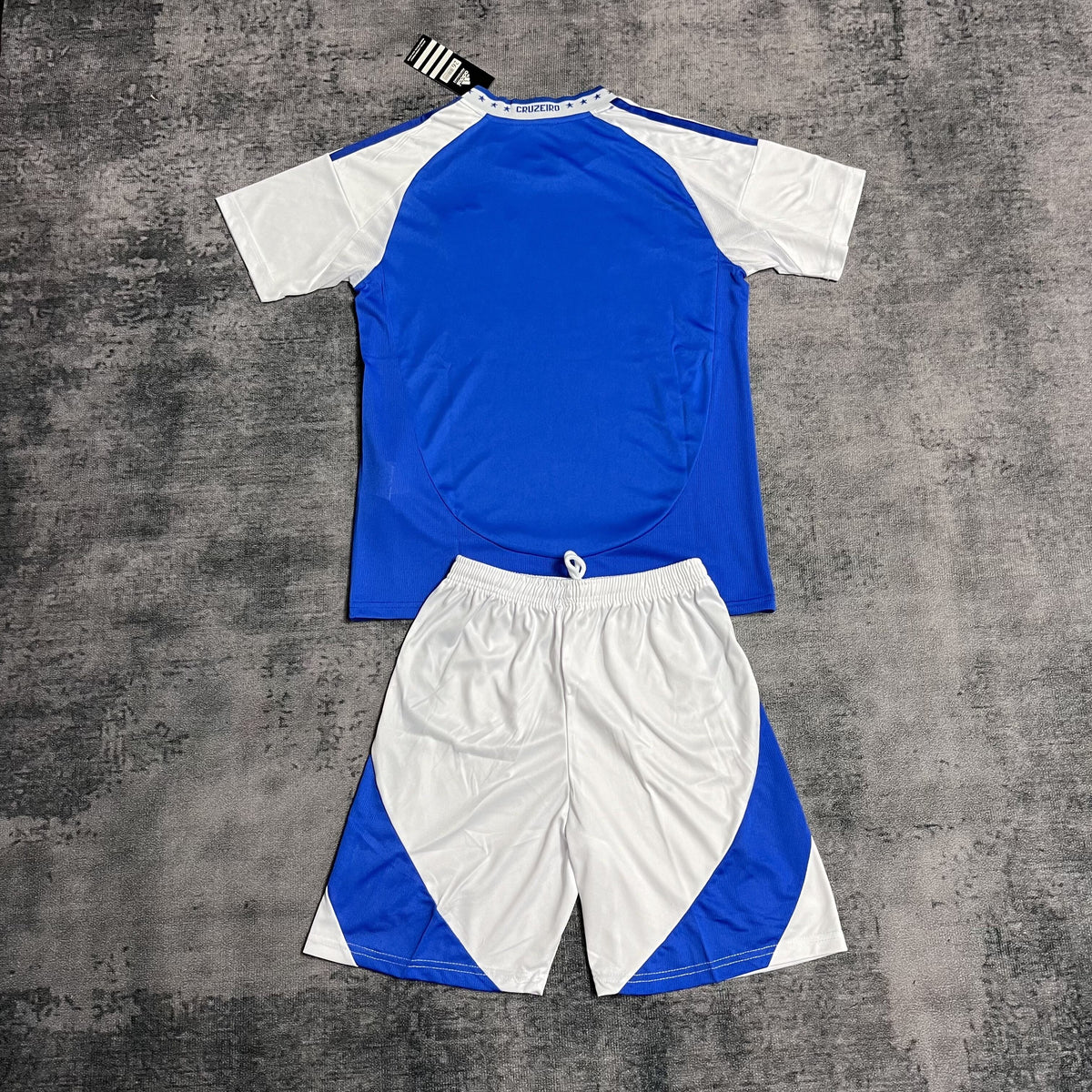 Kit Infantil Cruzeiro Home 25/26  - Azul e Branco
