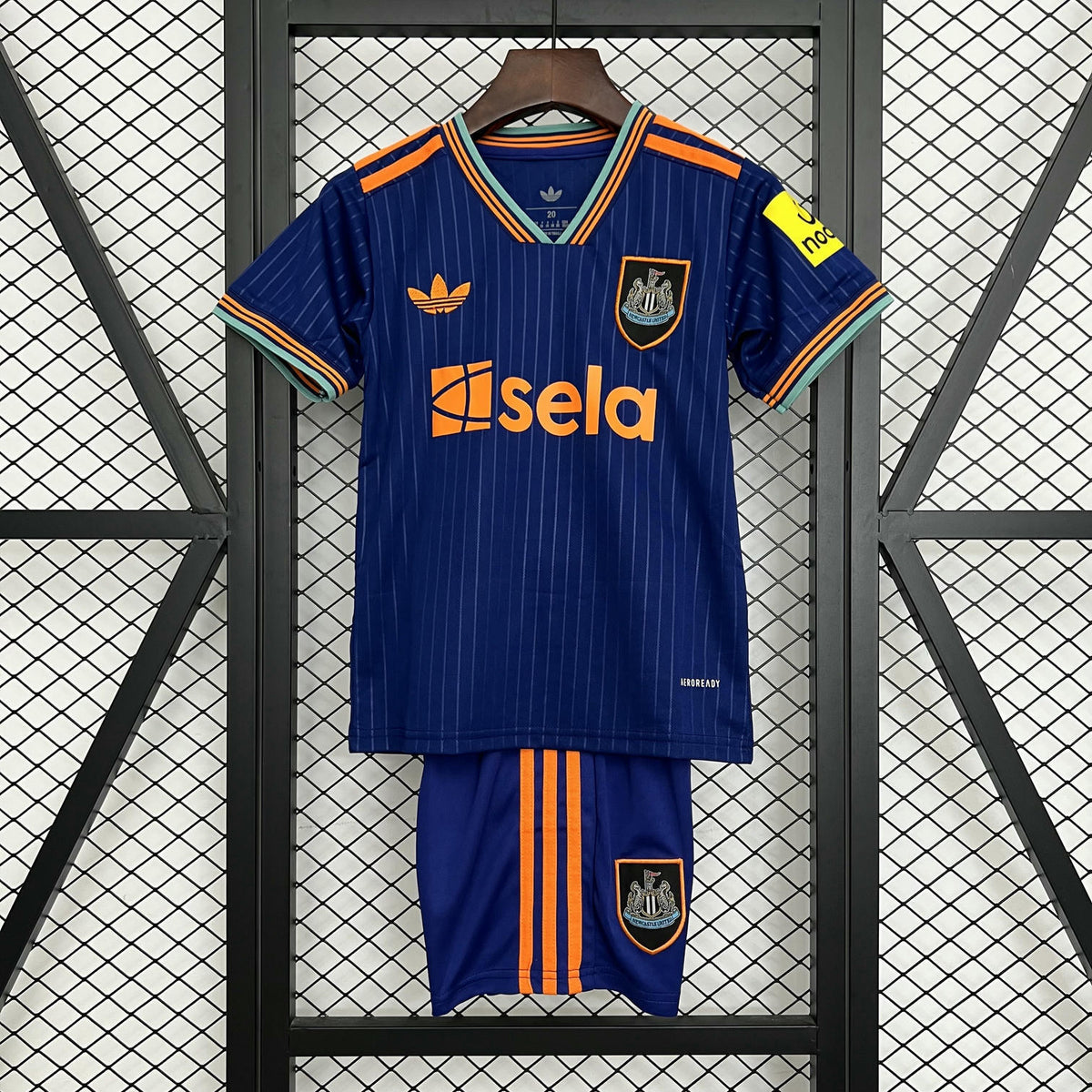 Kit Infantil Newcastle Third 25/26 - Azul