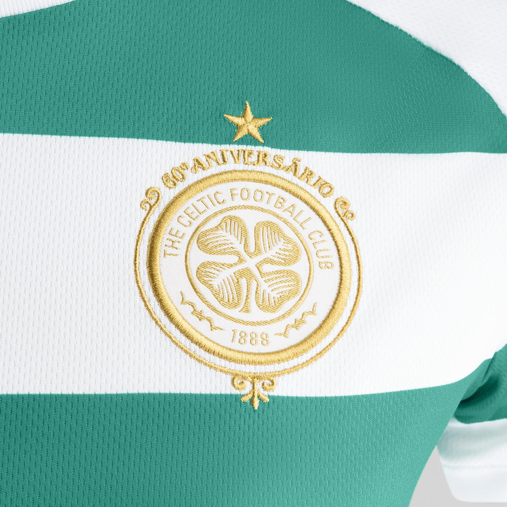Kit Infantil Celtic Home 26/27 - Branco e Verde