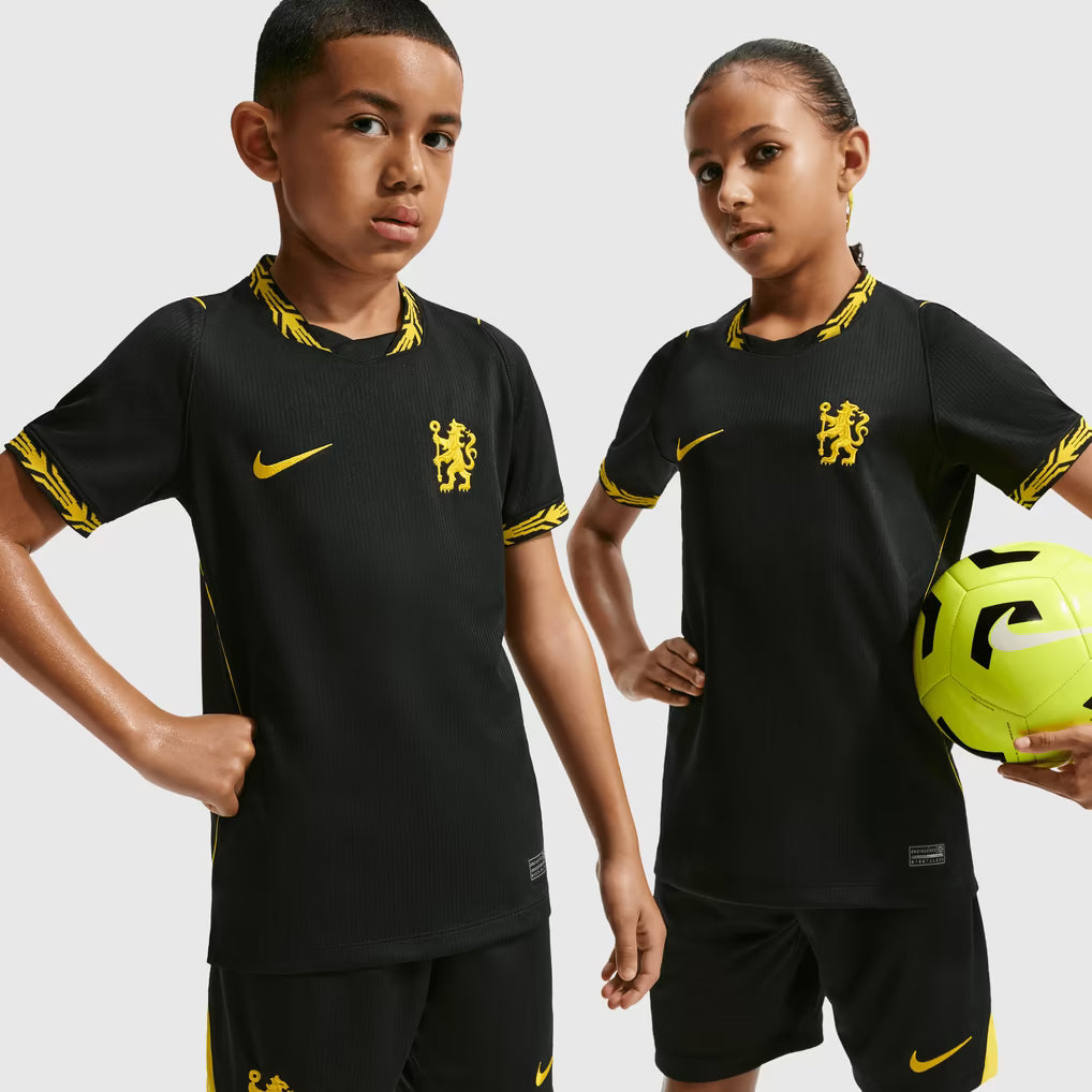 Kit Infantil Chelsea Away 26/27 - Preta
