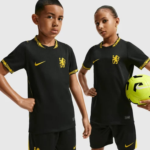 Kit Infantil Chelsea Away 26/27 - Preta