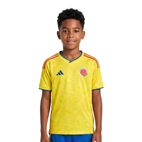 Kit Infantil Colombia Home 26/27 Adidas Unissex - Amarela