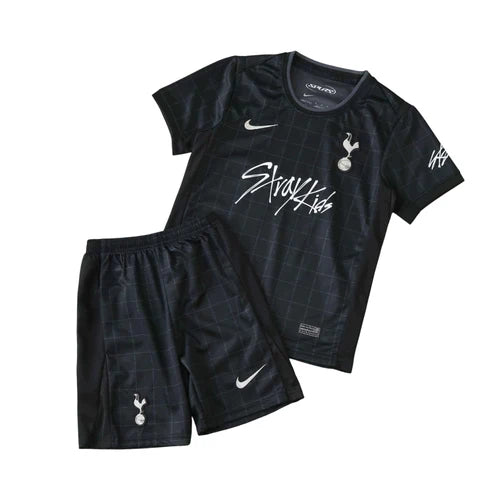 Kit Infantil Tottenham Away 25/26 - Preto