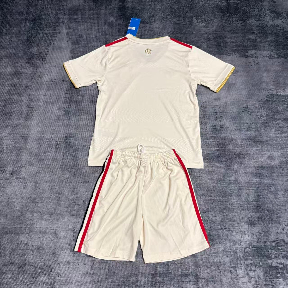 Kit Infantil Flamengo Third 25/26 - Bege