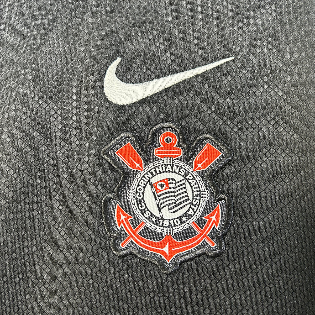 Kit Infantil Corinthians Away 25/26 - Preto