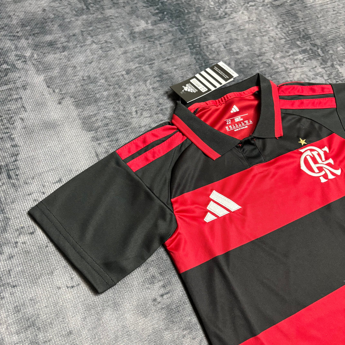 Kit Infantil Flamengo Home 26/27 - Rubro Negro
