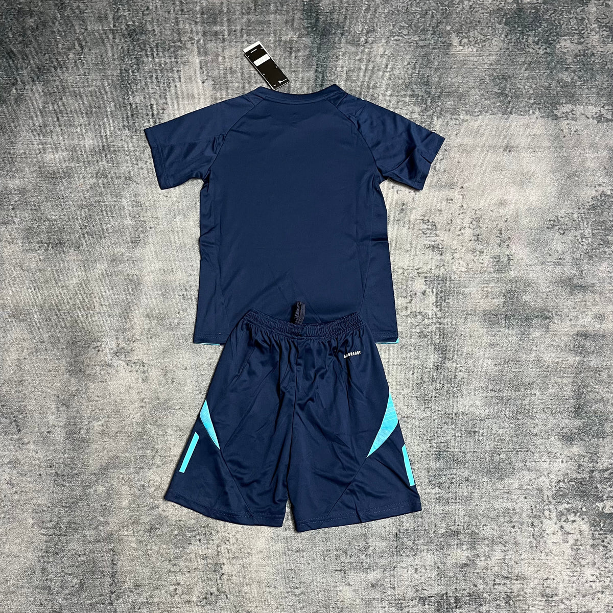 Kit Infantil Flamengo Treino 25/26 - Azul