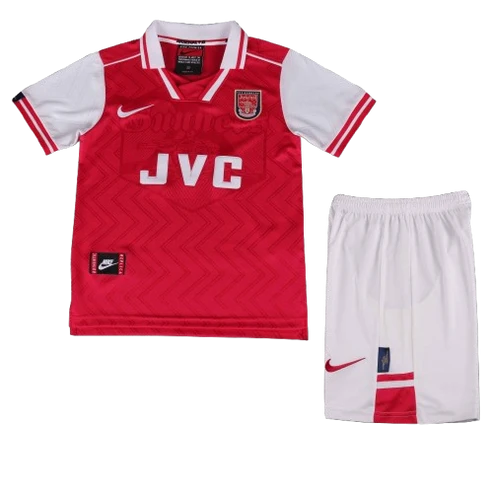 Kit Infantil Arsenal Home Retrô 96/97 - Vermelho
