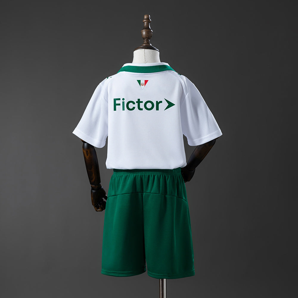 Kit Infantil Palmeiras Away 26/27 - Branco