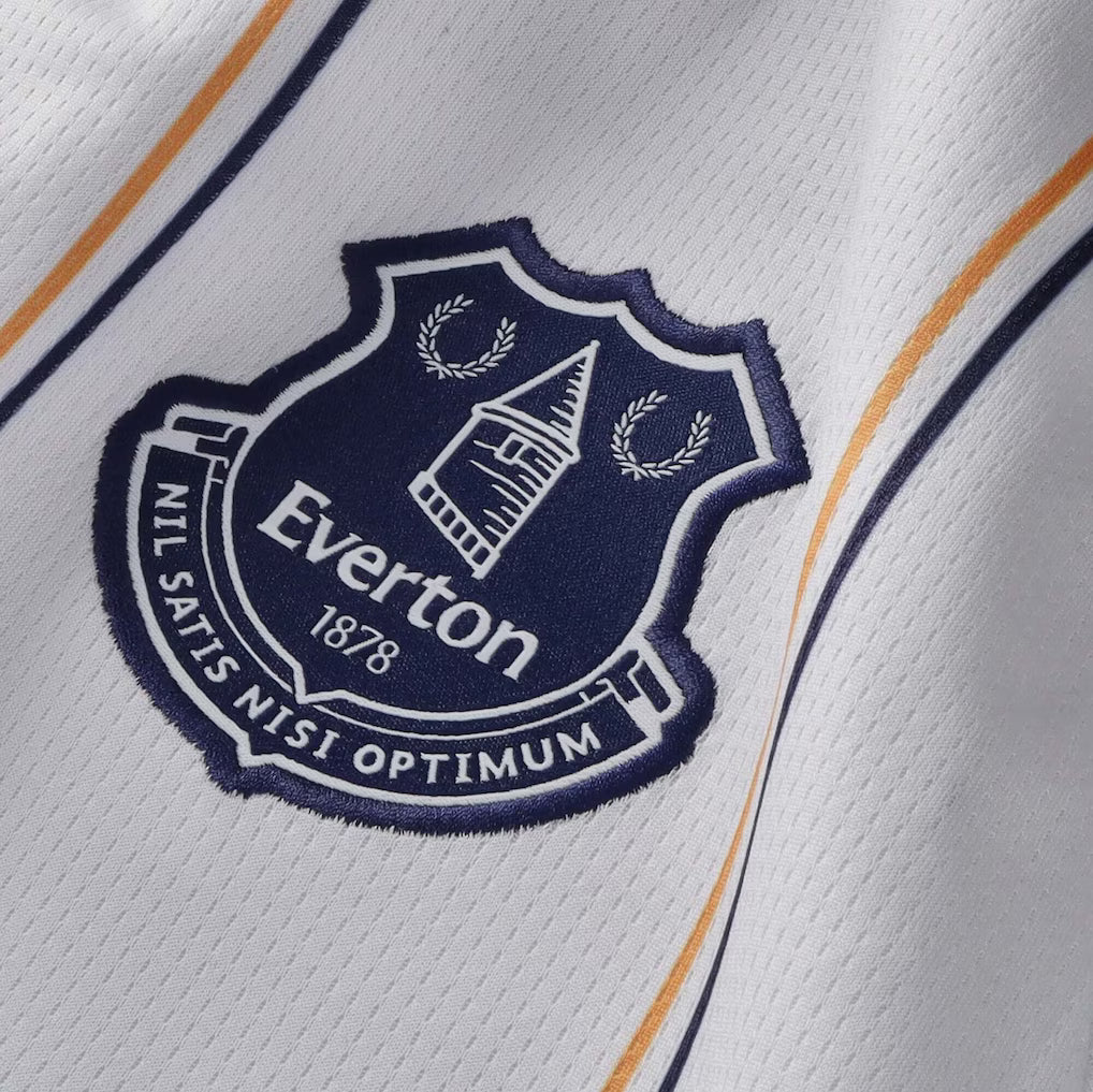 Kit Infantil Everton Away 26/27 Castore - Branca