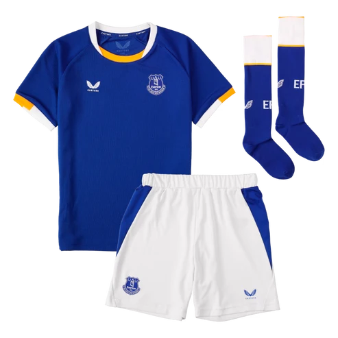 Kit Infantil Everton Home 26/27 - Azul