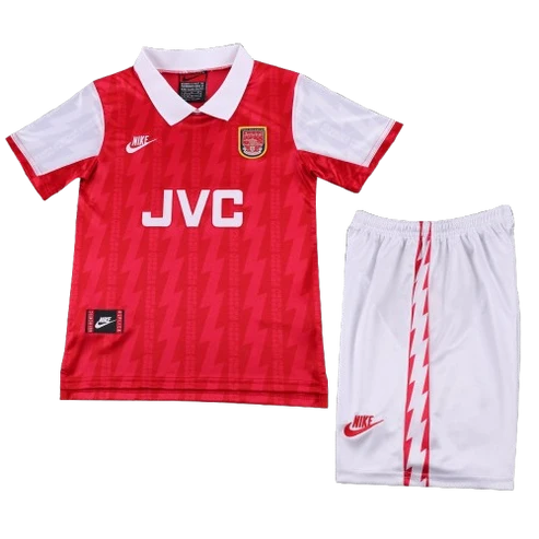Kit Infantil Arsenal Home Retrô 92/93 - Vermelho