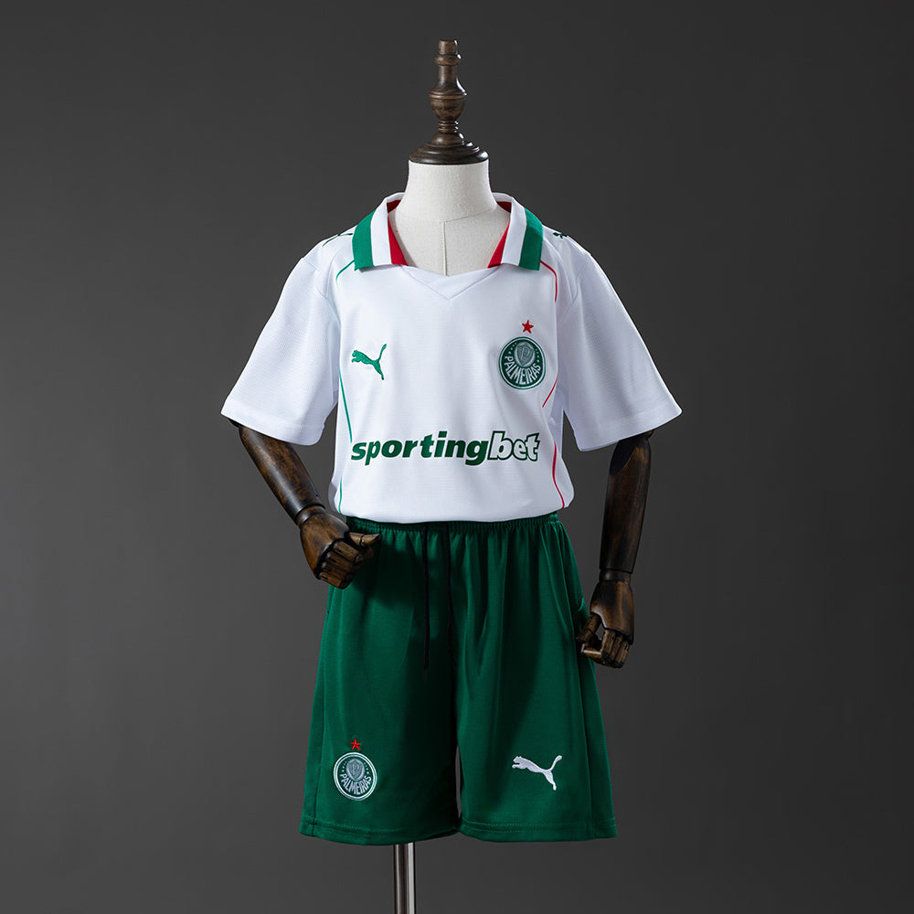Kit Infantil Palmeiras Away 26/27 - Branco