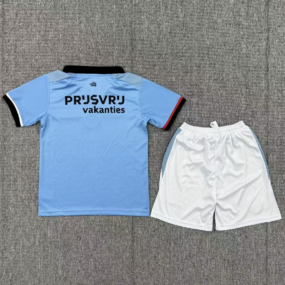 Kit Infantil Feyenoord Away 26/27 - Azul