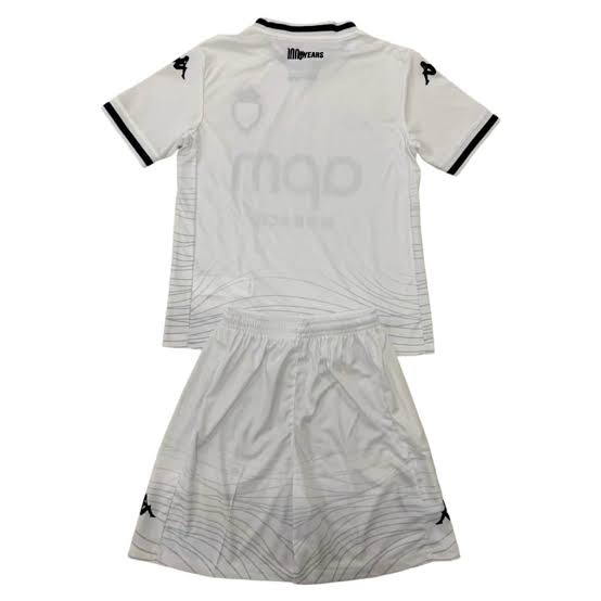 Kit Infantil Monaco Third 25/26 - Branco