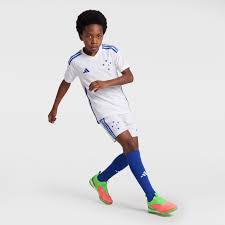 Kit Infantil Cruzeiro Away 26/27 - Branca