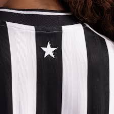Kit Infantil Botafogo Home 26/27 Mizuno - Preta e Branca