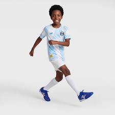 Kit Infantil Grêmio Away 26/27 - Branco e Azul