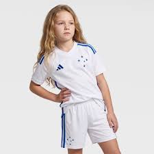Kit Infantil Cruzeiro Away 26/27 - Branca