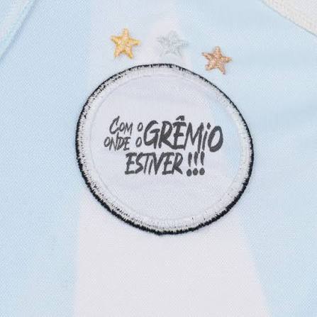 Kit Infantil Grêmio Away 26/27 - Branco e Azul