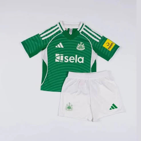 Kit Infantil Newcastle Away 25/26 - Verde