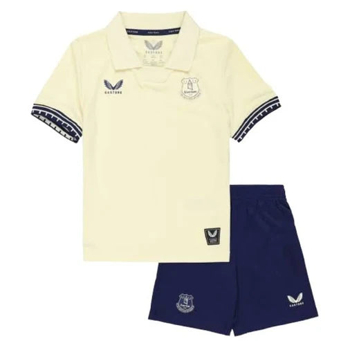 Kit Infantil Everton Fourth 25/26 Castore - Bege